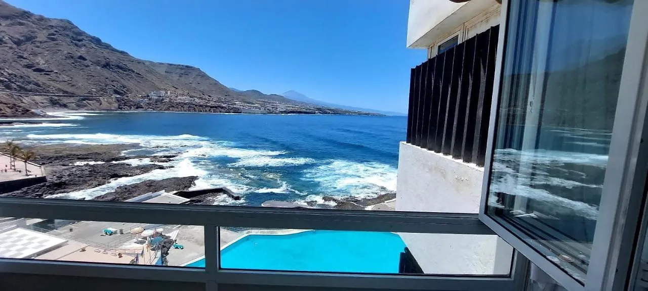 Altagay, apartamento frente al mar, vistas a El Teide Punta Del Hidalgo 0*,